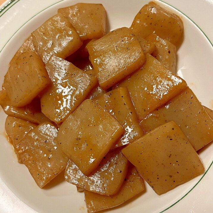 こんにゃくのコチュジャン焼き